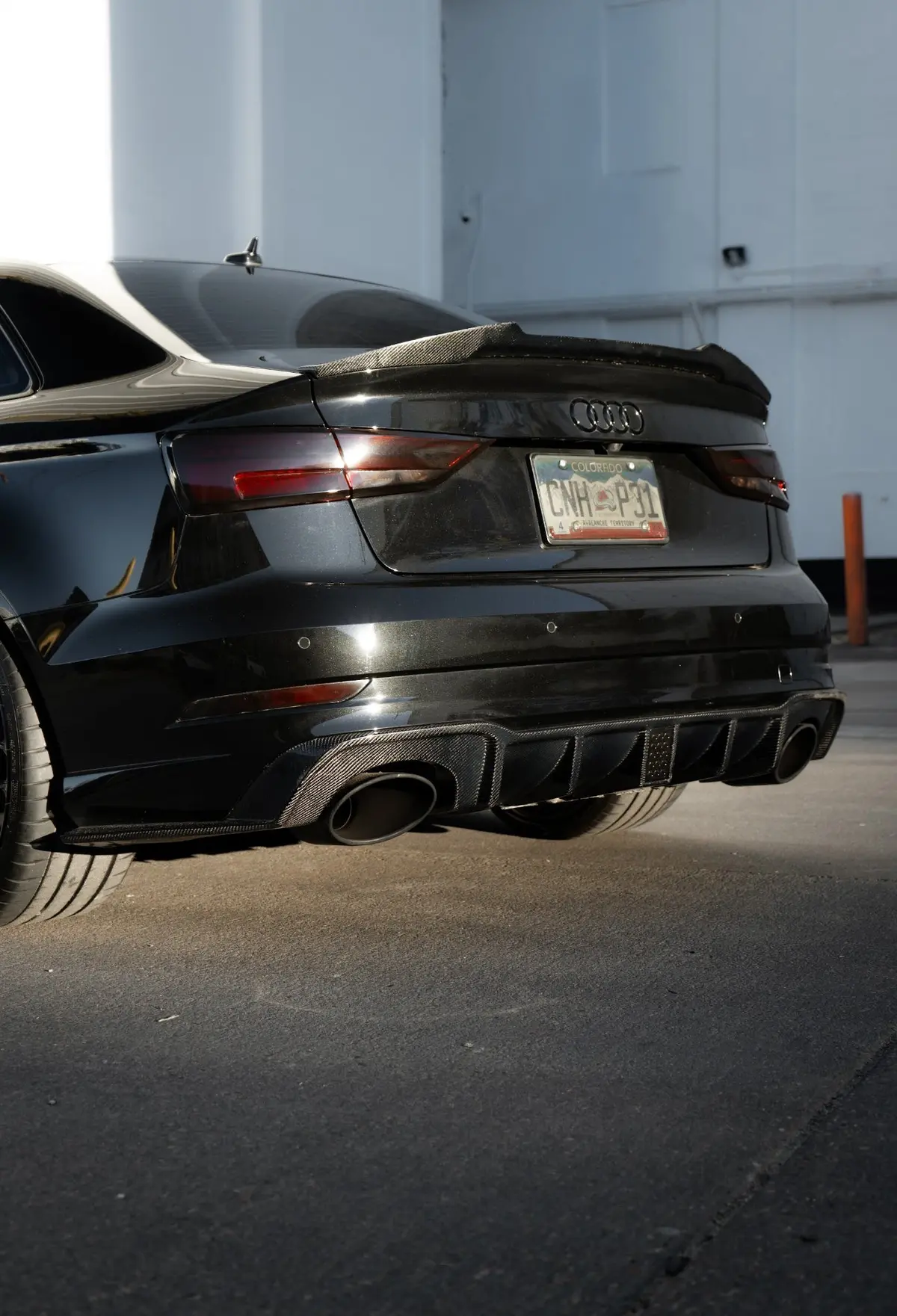 Rs3 Carbon Fiber Spoiler 1