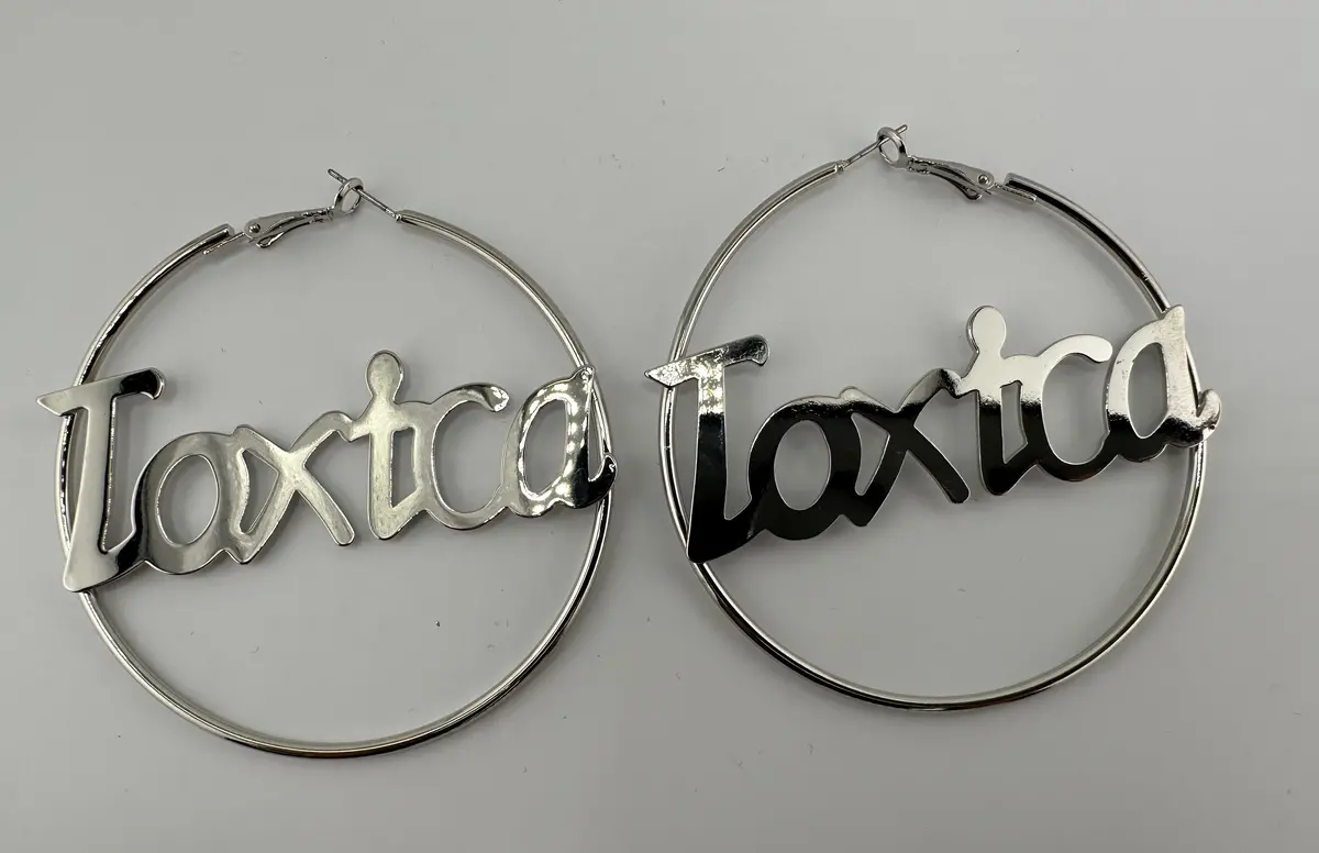 Big Hoop Earrings- Toxica 1