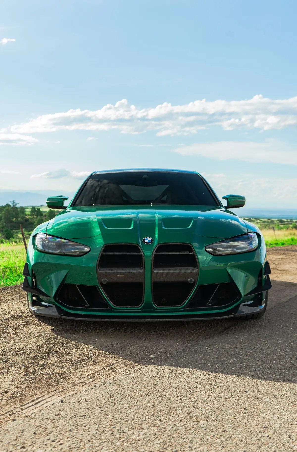 Bmw M3 G80 Carbon Fiber Lip (3 Piece) 1