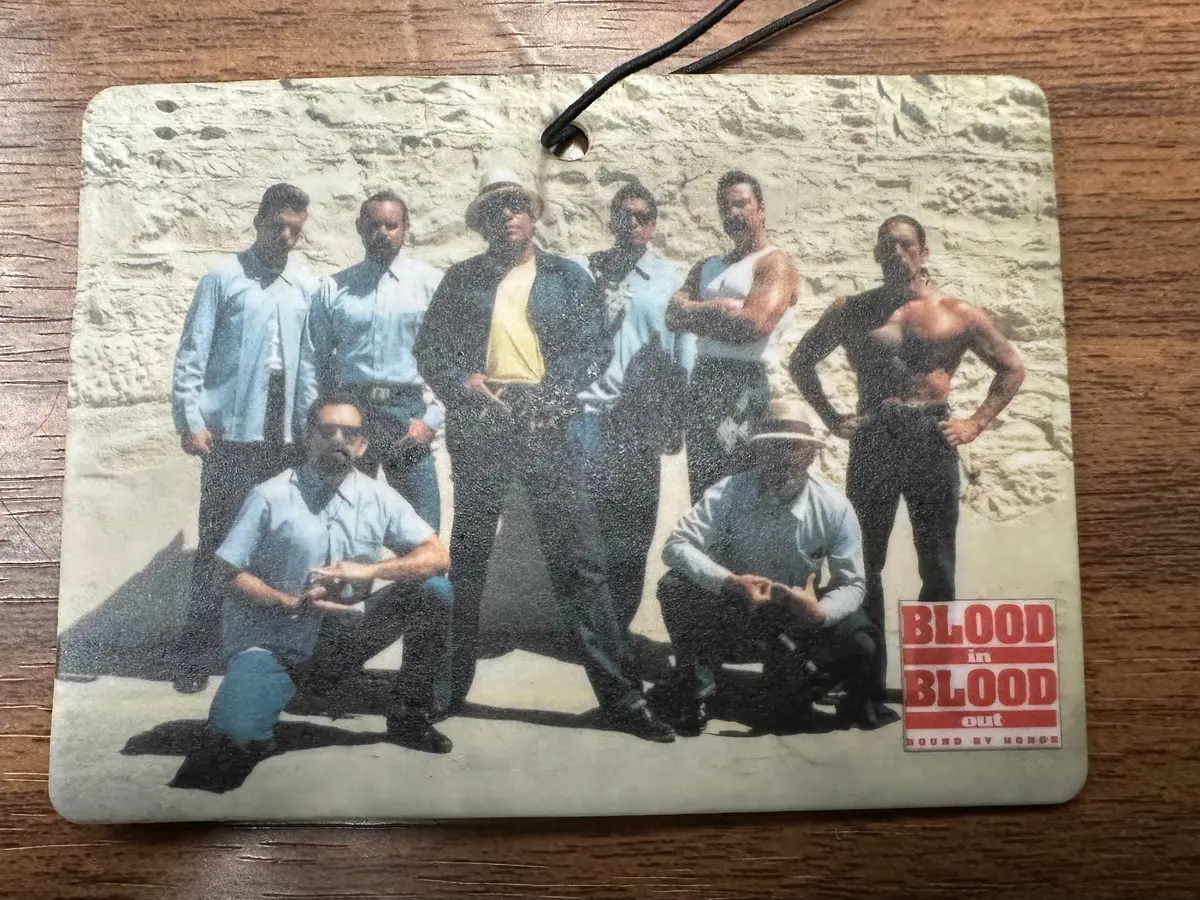 Blood In Blood Out Air Freshener 1