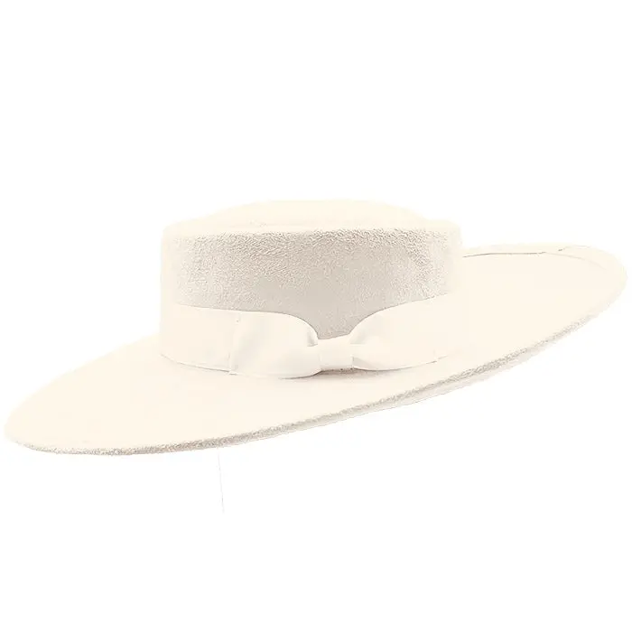 Whittier Zoot Suit Tando Hat - Ivory 1