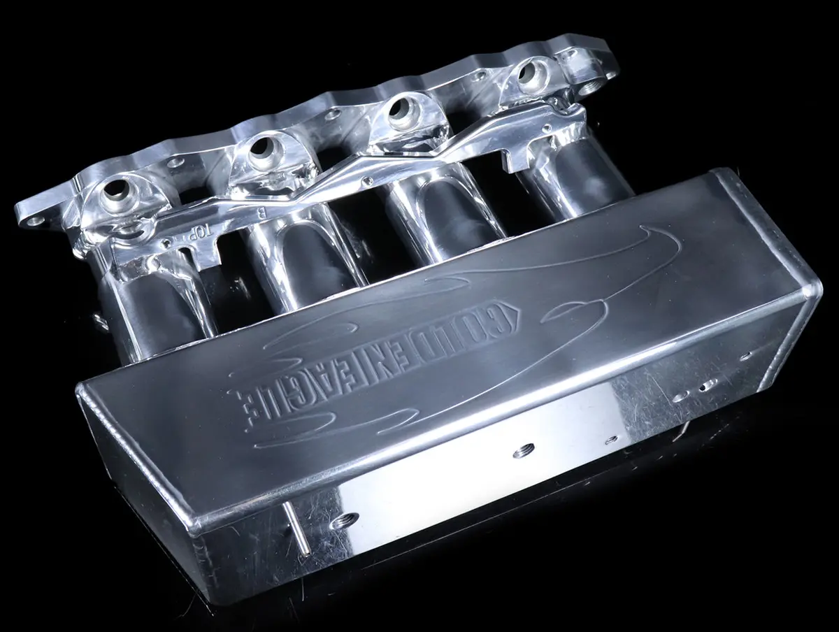 Golden Eagle Turbo Intake Manifold W/ 4.2L Plenum - B-Series 5
