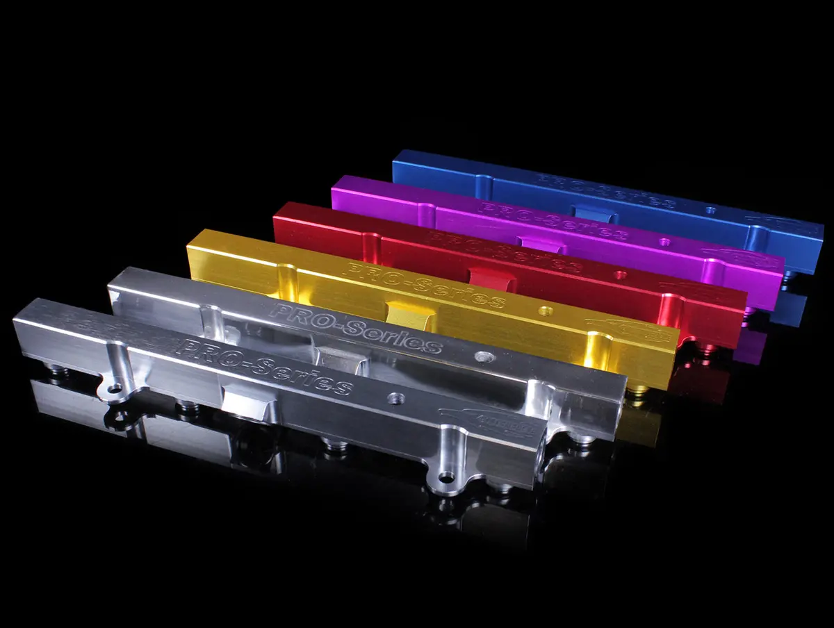 Golden Eagle Pro Series Tri-Flow Fuel Rail - K-Series Engine 1