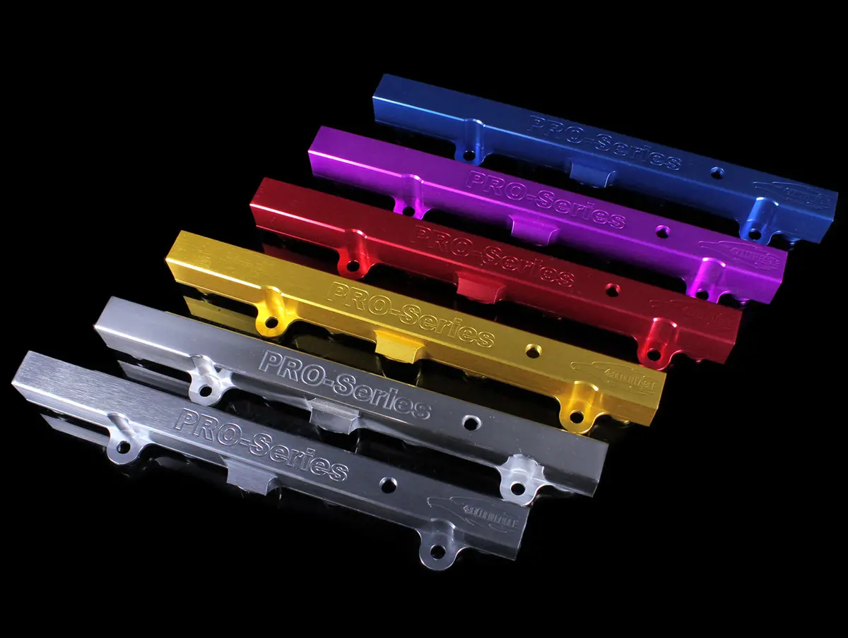 Golden Eagle Pro Series Tri-Flow Fuel Rail - K-Series Engine 2