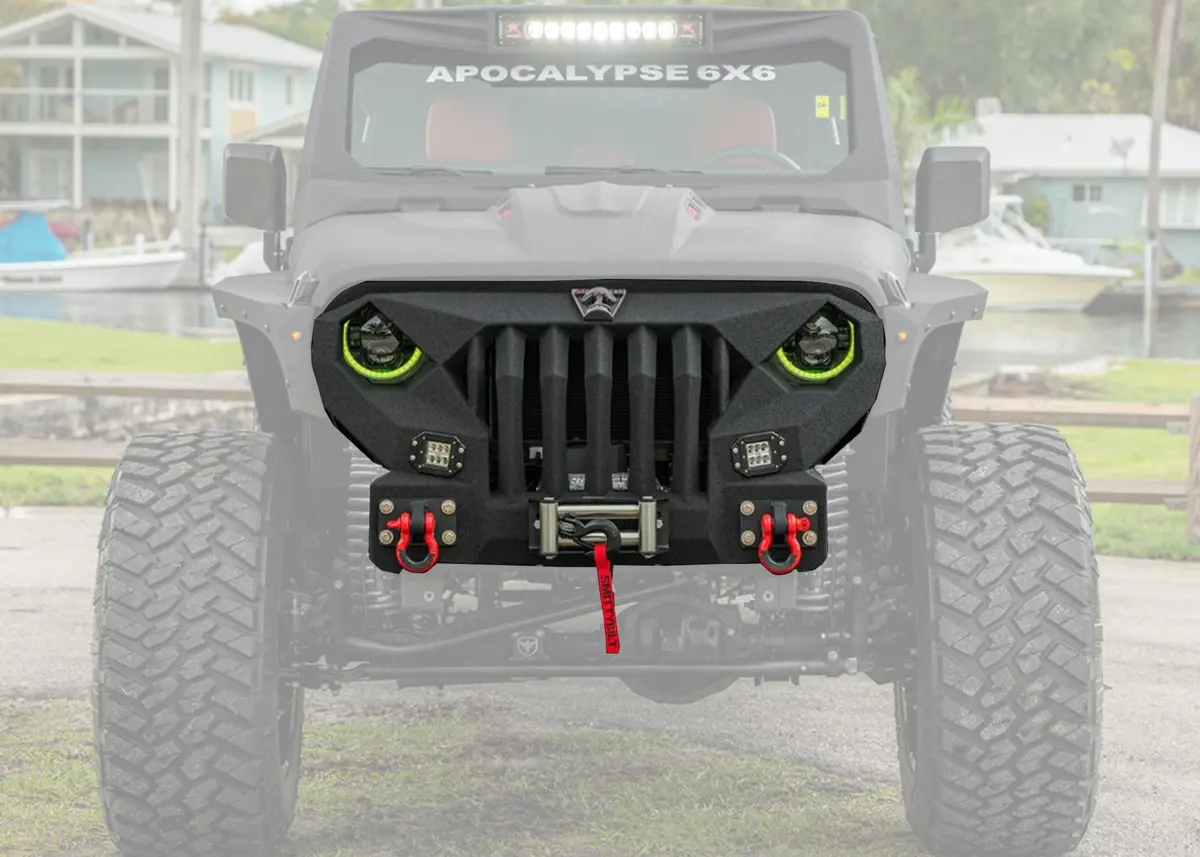 Jeep Wrangler Front Grille Bumper 2018-2026 1