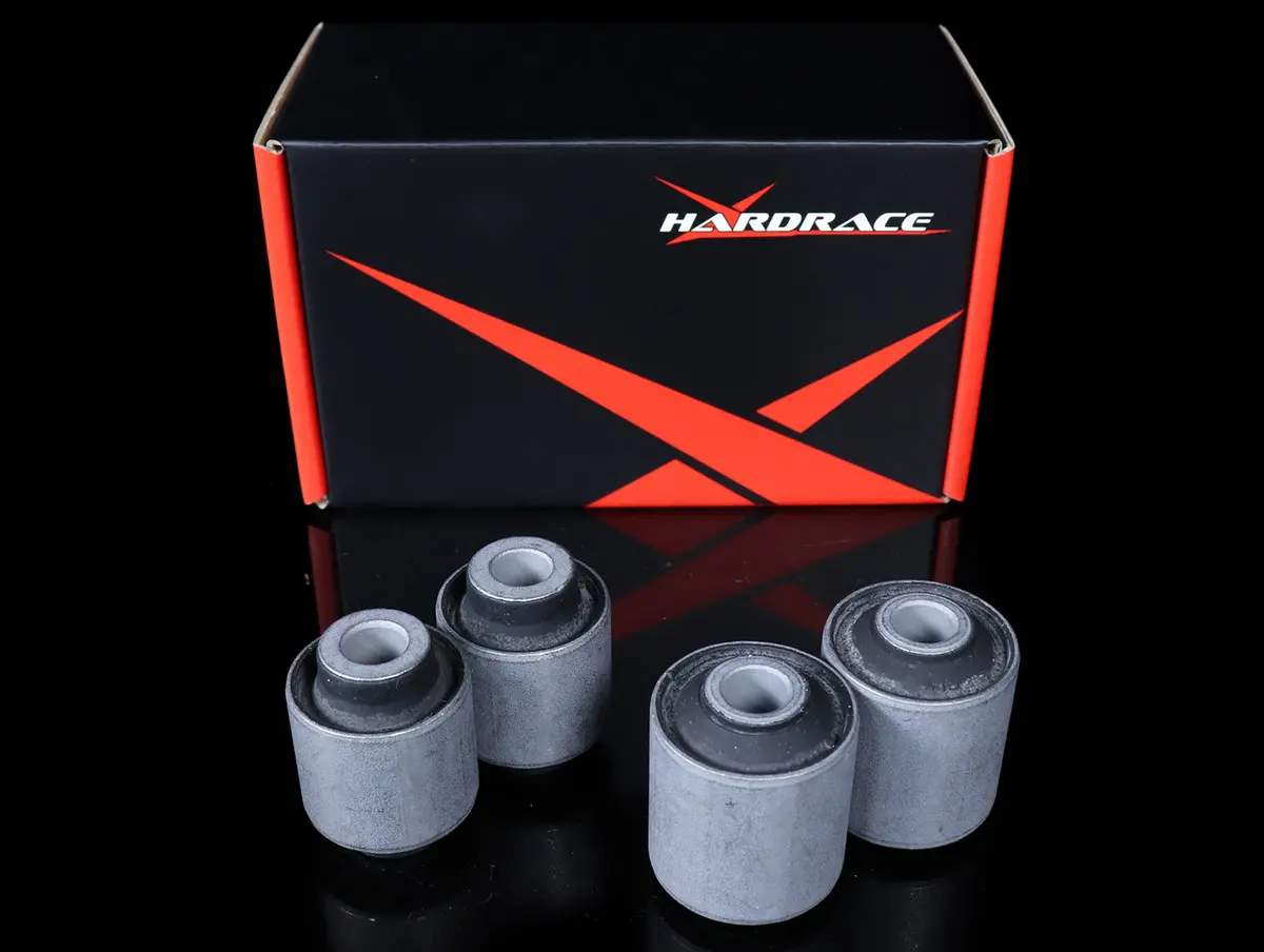 Hardrace Front Lower Control Arm Bushings (Hard Rubber) - 92-95 Civic / 94-01 Integra 1
