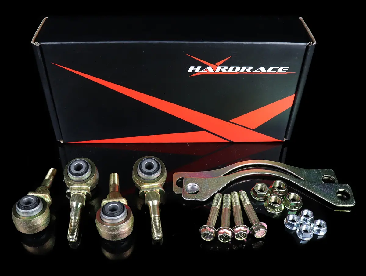 Hardrace Front Upper Control Arm Bushings & Hardware - 88-91 Civic / 90-93 Integra 1