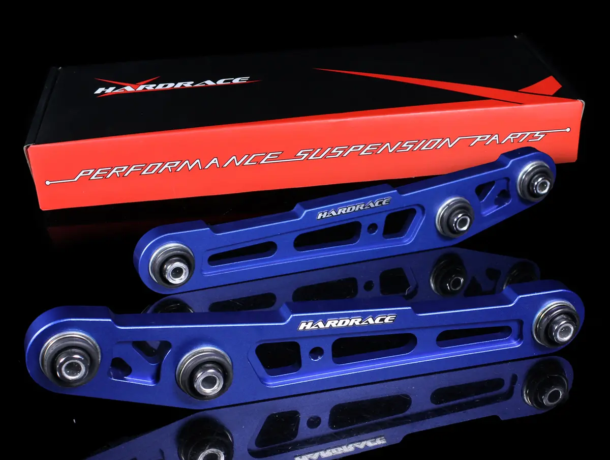 Hardrace Rear Lower Control Arms (Pillowball) - 88-00 Civic / 94-01 Integra 1
