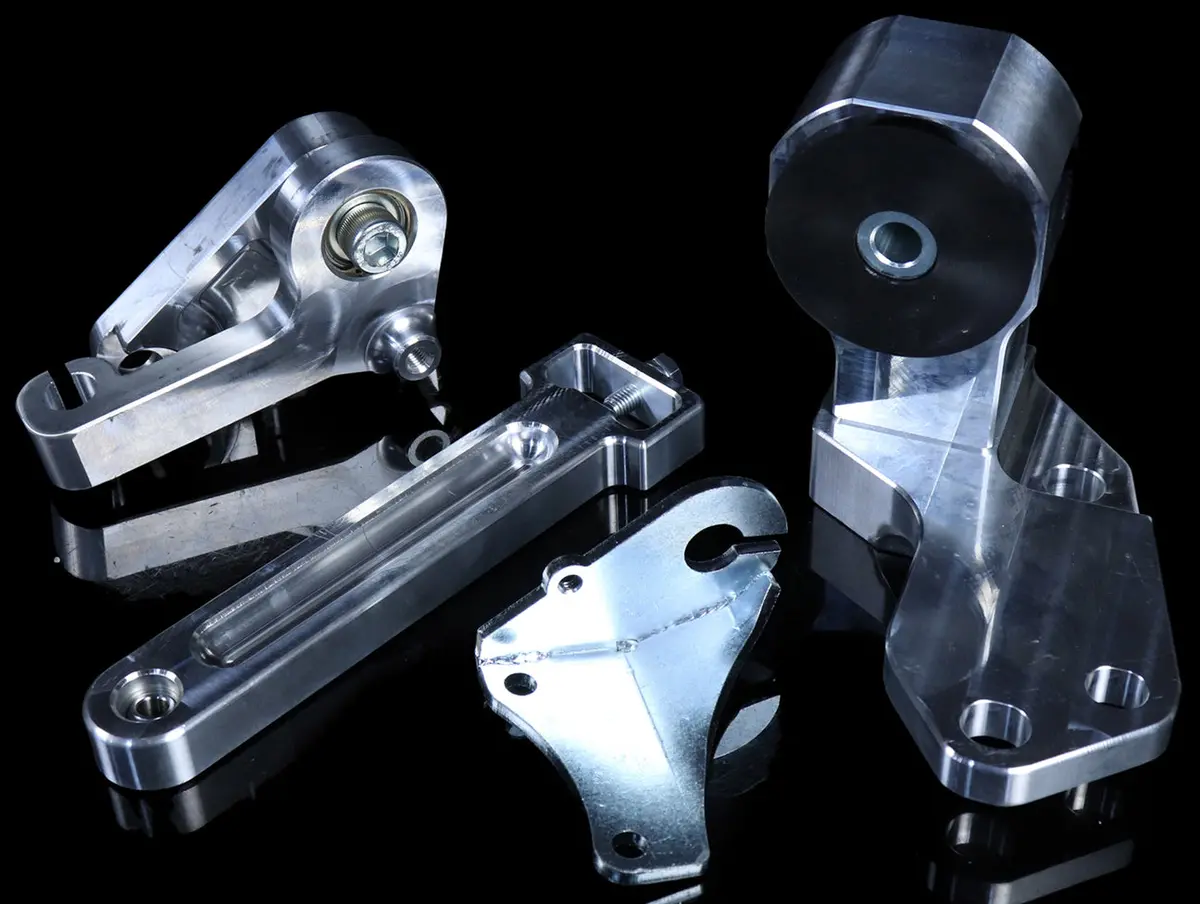 Hasport Billet B-Series Hydro Trans Mount & Lever Assembly - 88-91 Civic/Crx 1