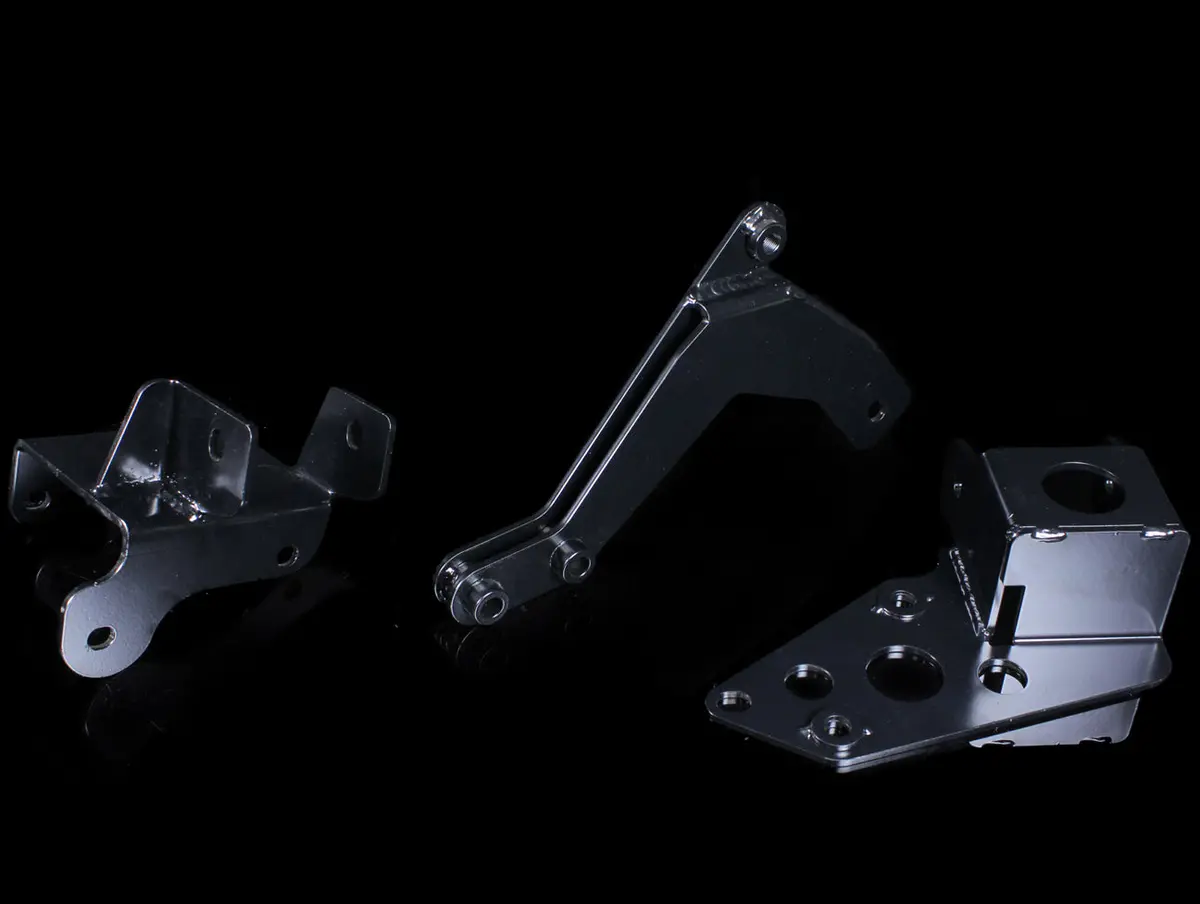 Hasport Billet Black K-Series Engine Mount Kit (Ekk1b) - 96-00 Civic 4