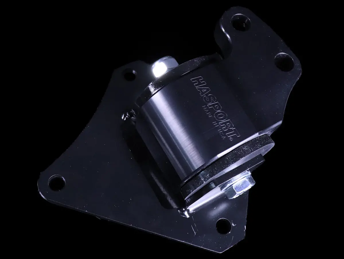Hasport Billet Black Replacement Mounts - 02-05 Civic Si / 02-06 Rsx 3