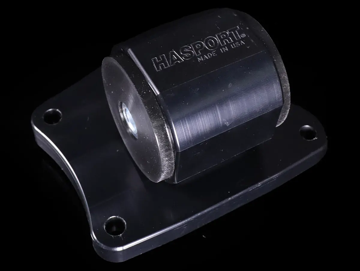 Hasport Billet Black Replacement Rear Mount & Bracket - 04-08 Tsx / 03-07 Accord 2