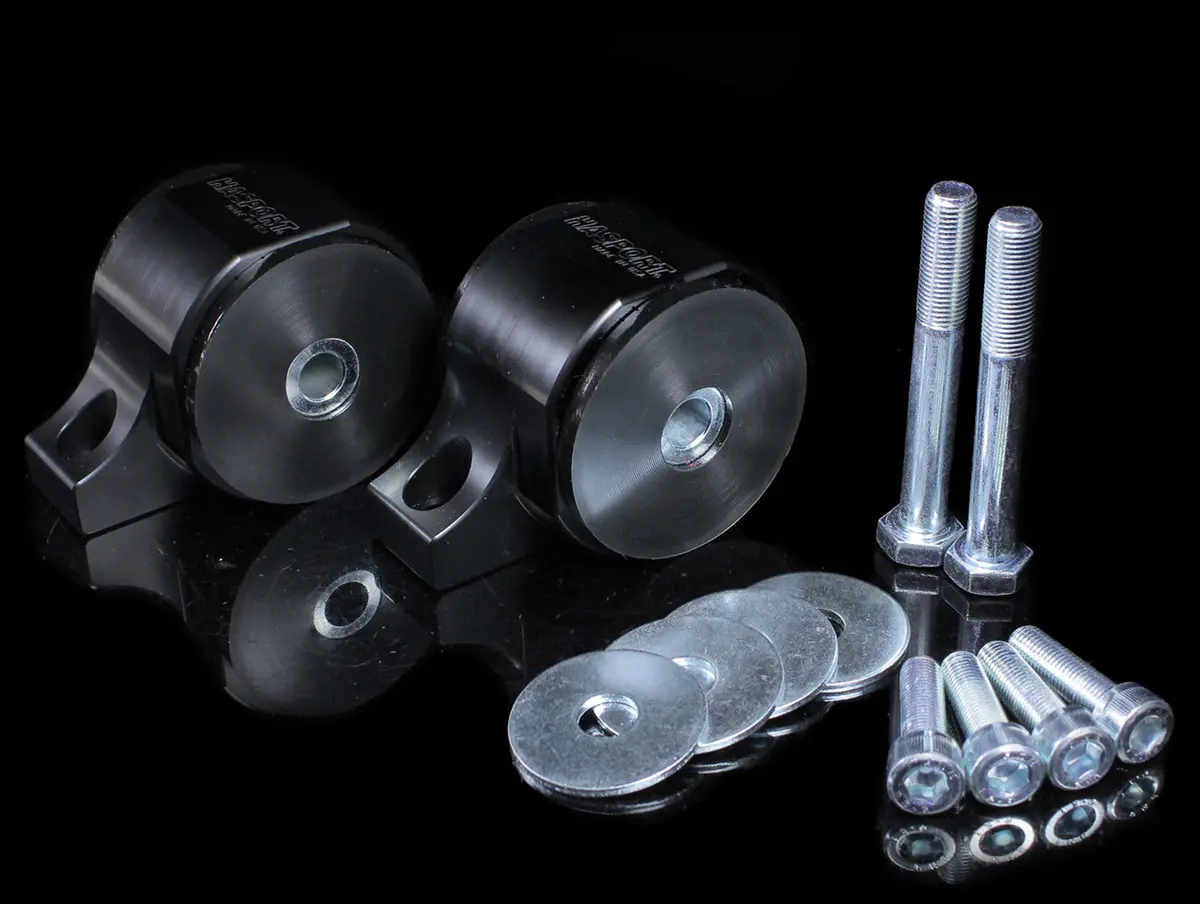Hasport Billet Black Torque Mounts - 94-01 Integra 1