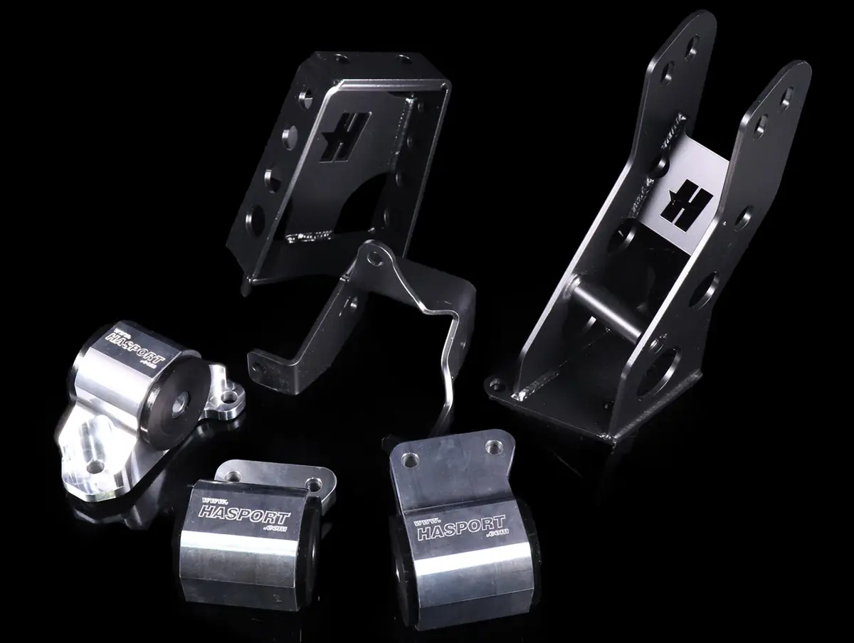Hasport Billet J-Series V6 Engine Mount Kit (Ekj2) - 96-00 Civic 1