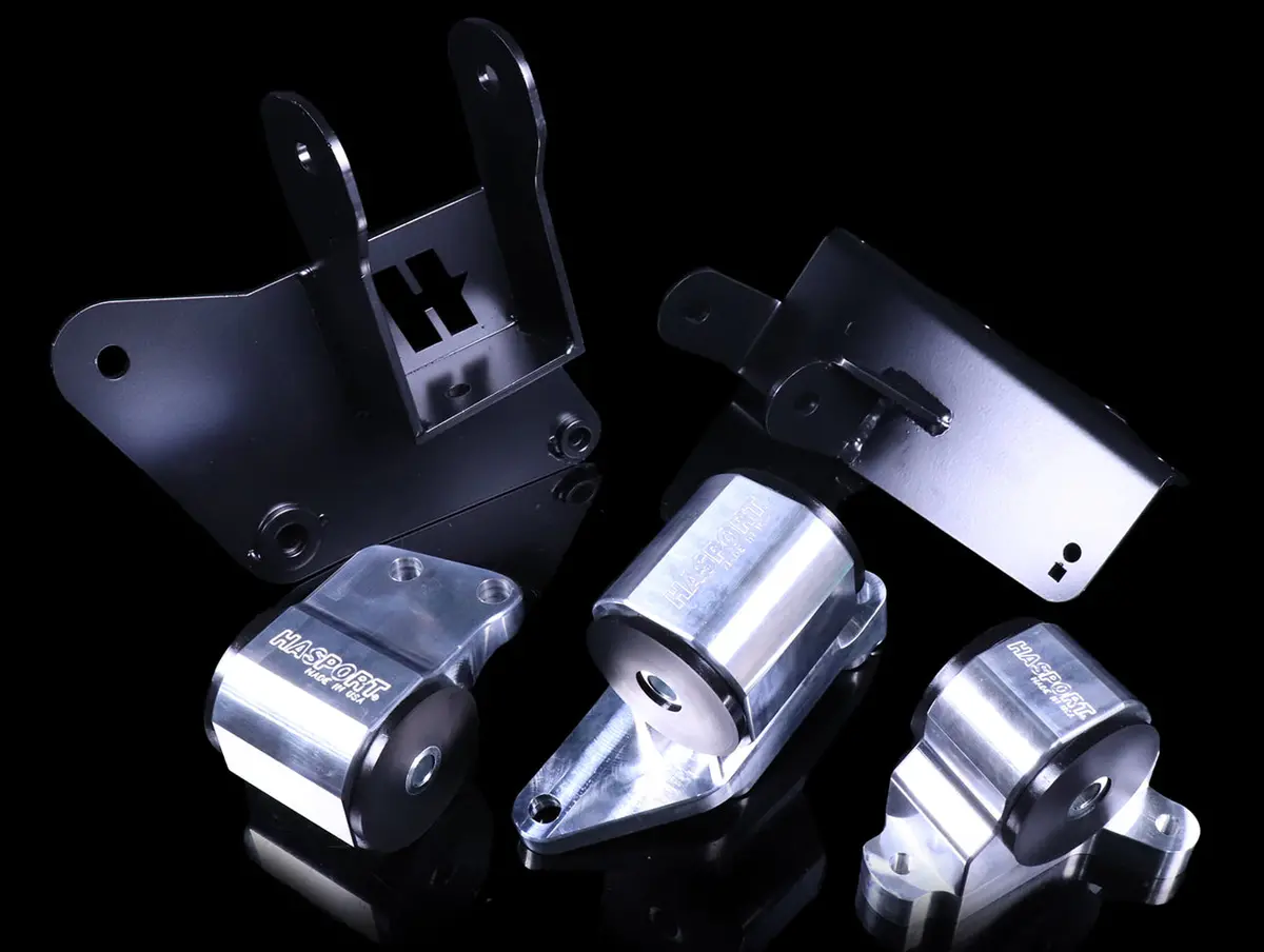 Hasport Billet K-Series Engine Mount Kit - 01-05 Civic (Non Si) 1