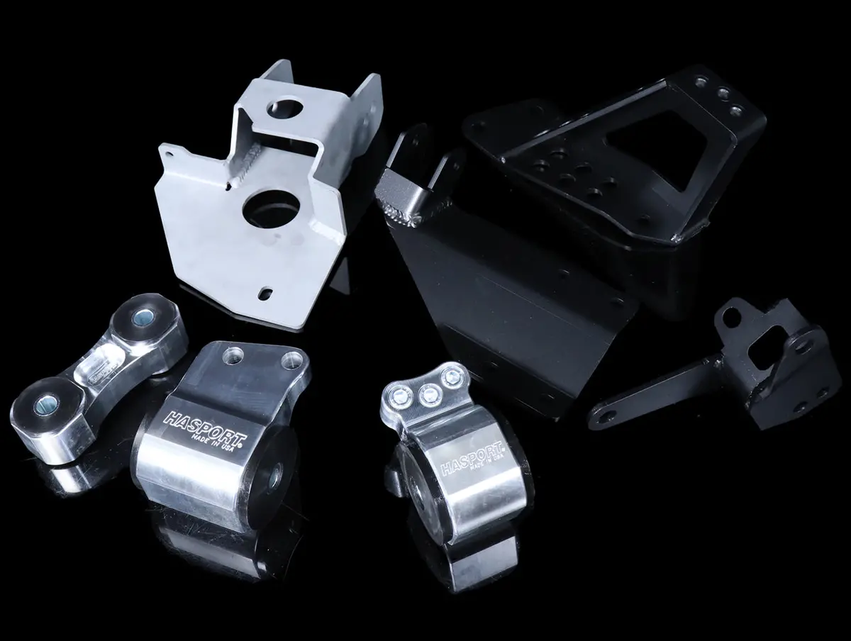 Hasport Billet K-Series Engine W/K20-K24 & Awd Trans Mount Kit (Efk5) - 88-91 Civic/Crx 1