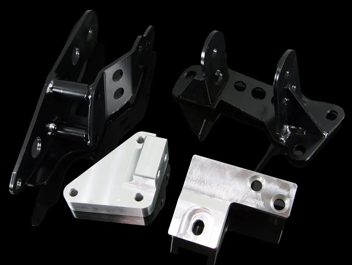 Hasport Billet K24 Engine Mount Kit - 07-08 Honda Fit 1