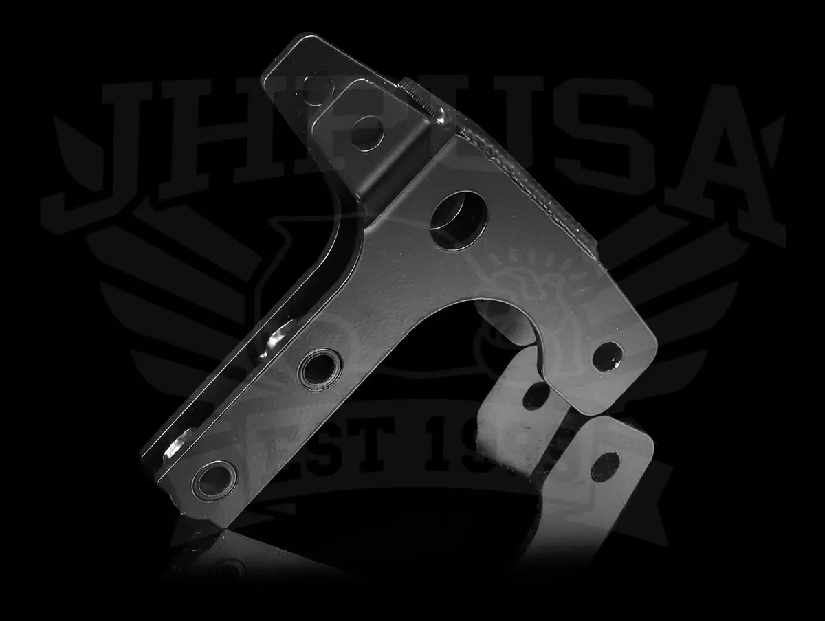 Hasport Billet Black B-Series Engine W/ Awd Trans Mount Kit (Efbawd) - 88-91 Civic/Crx 3