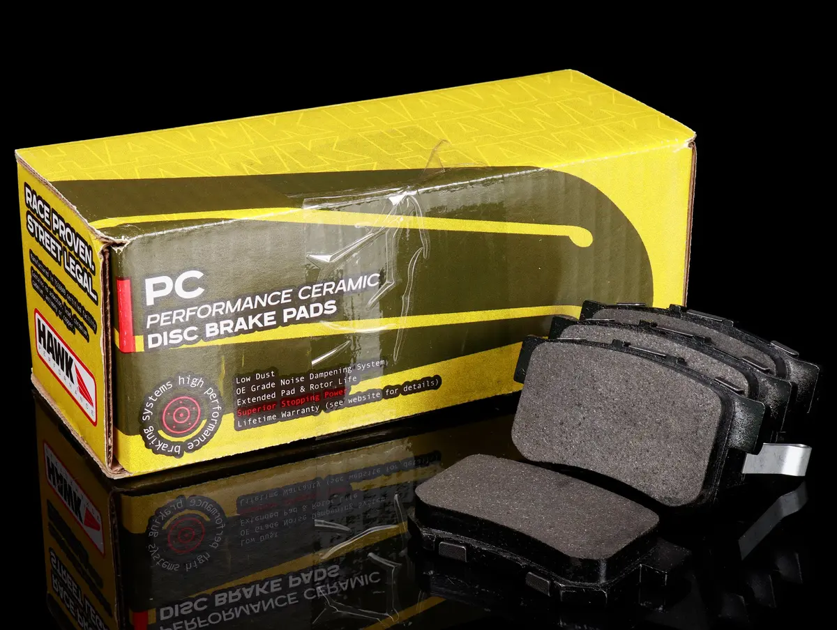 Hawk Performance Ceramic Rear Brake Pads - Honda/Acura 1