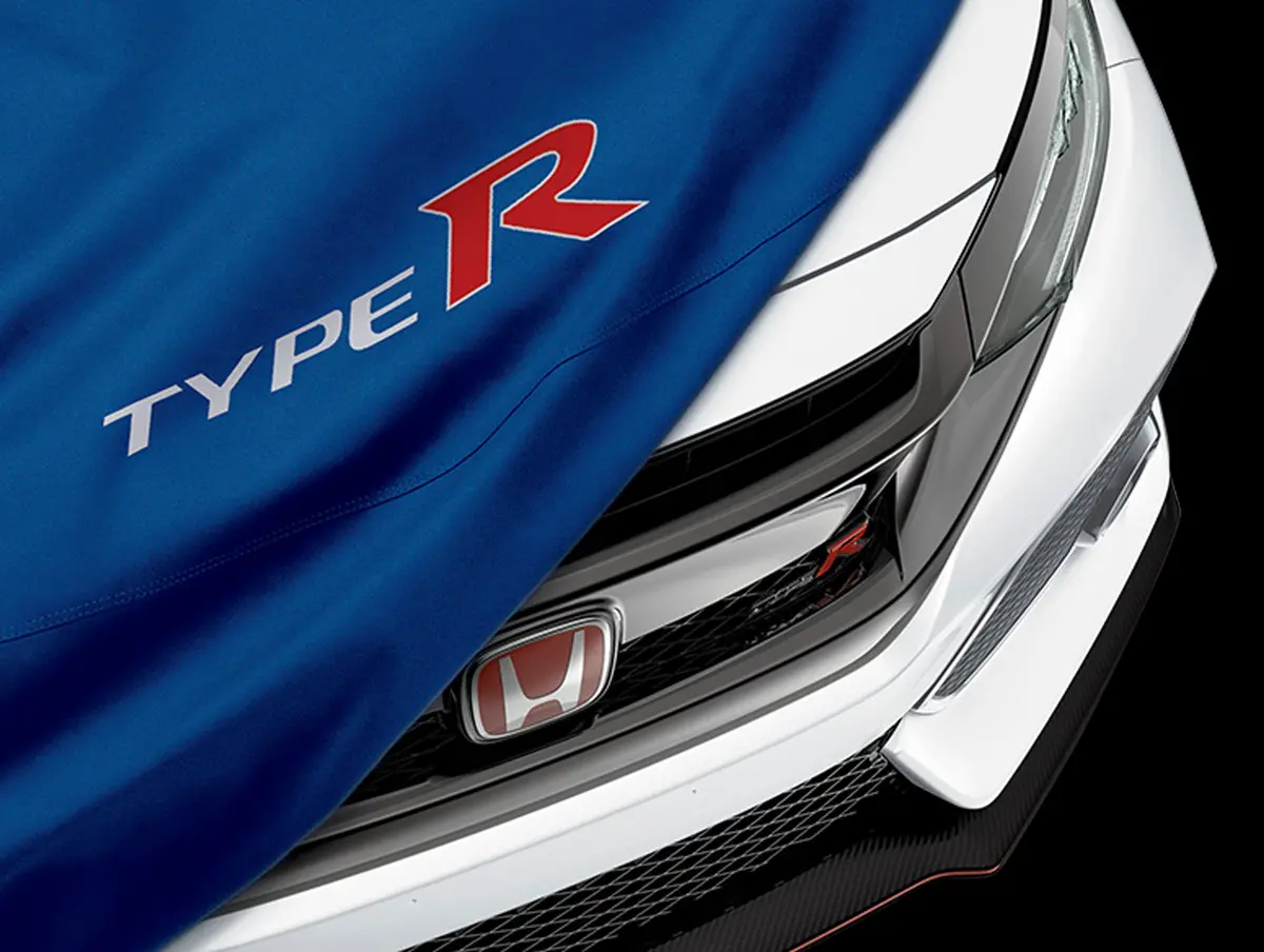 Honda Indoor Car Cover (Blue) - 17-21 Civic Type R (Fk8) 1