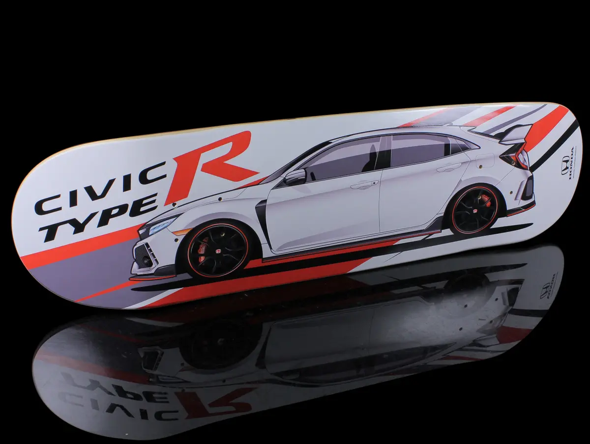 Honda Civic Type-R Fk8 Skate Deck (Side Profile) 1
