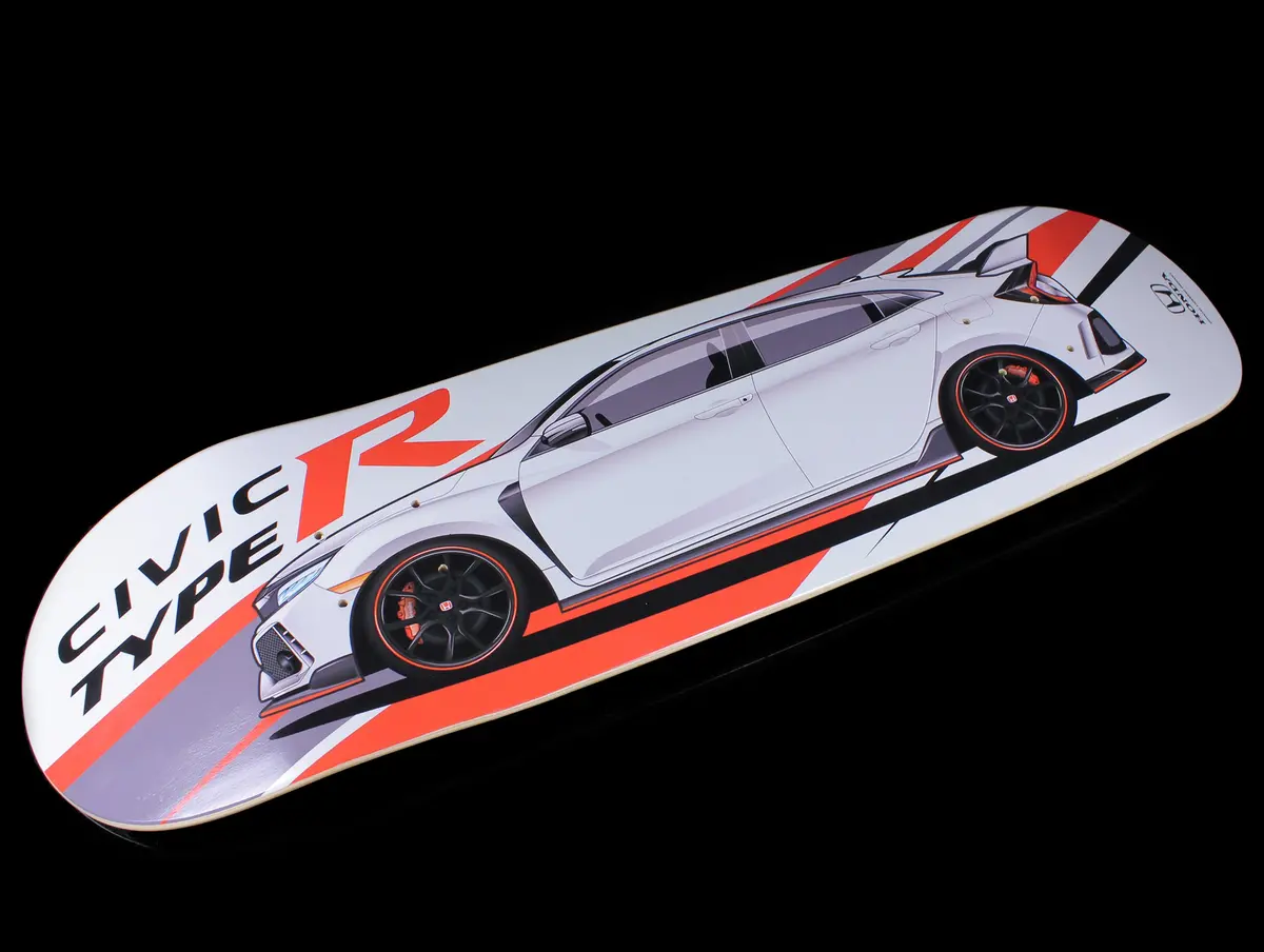 Honda Civic Type-R Fk8 Skate Deck (Side Profile) 2