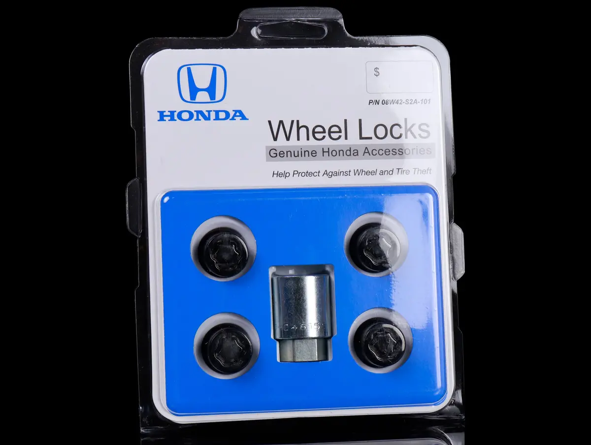 Honda Wheel Lock Set - Black 1