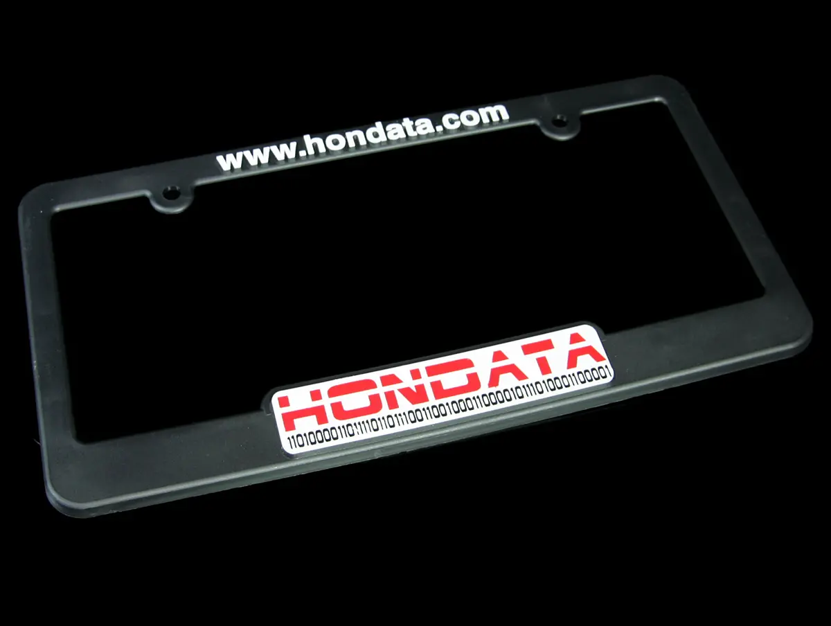 Hondata License Plate Frame 1