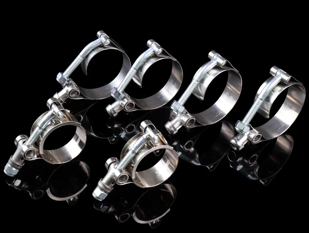 Hybrid Racing T-Bolt Radiator Hose Clamp Kit - 06-11 Civic Si 1