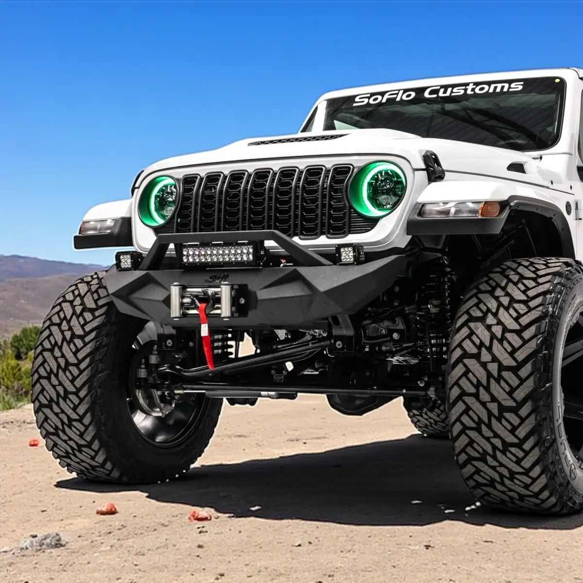 Jeep Wrangler Front Bumper Stubby 2018-2026 1