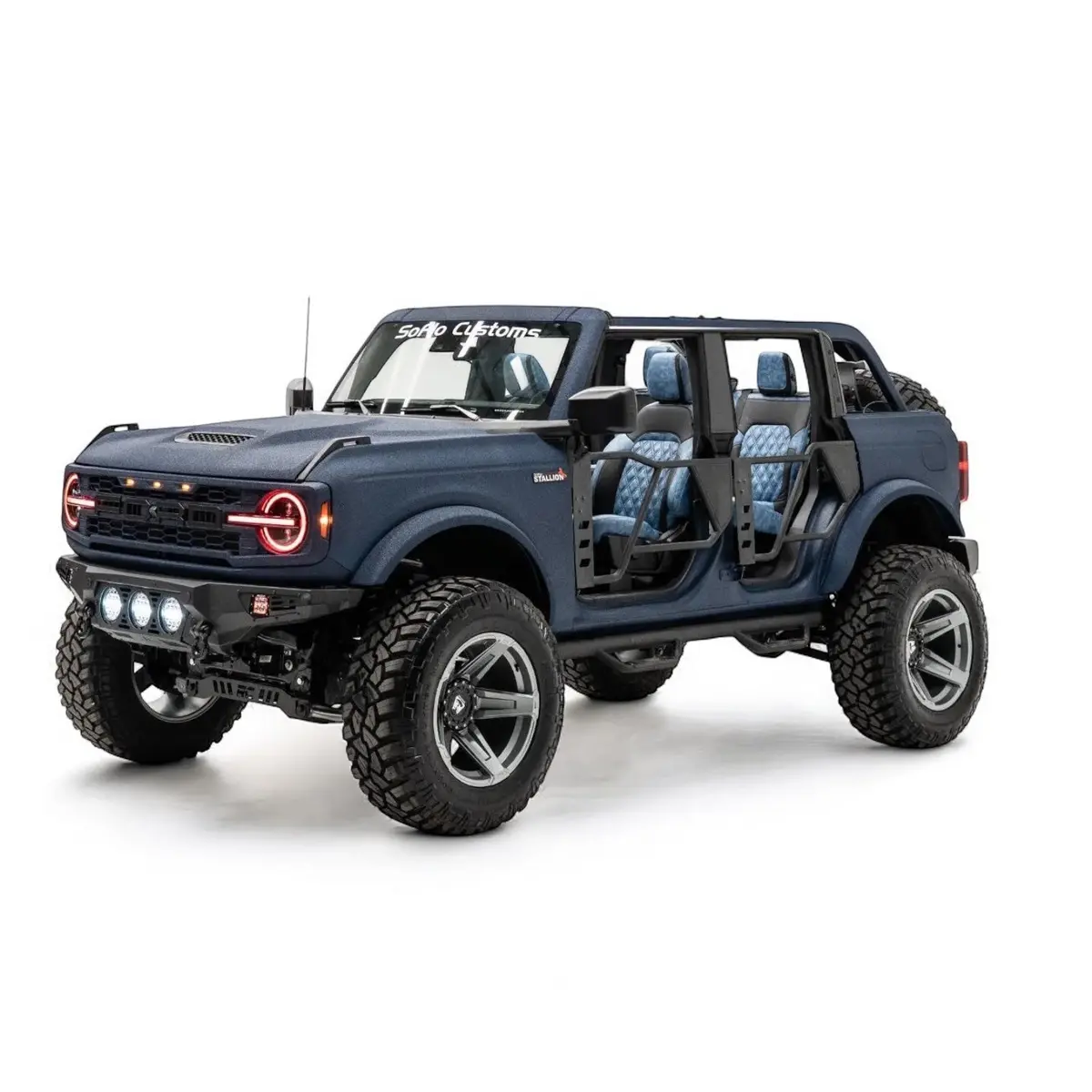 Ford Bronco Apocalypse 5 Spoke Wheel 6 Lug (Silver) 5
