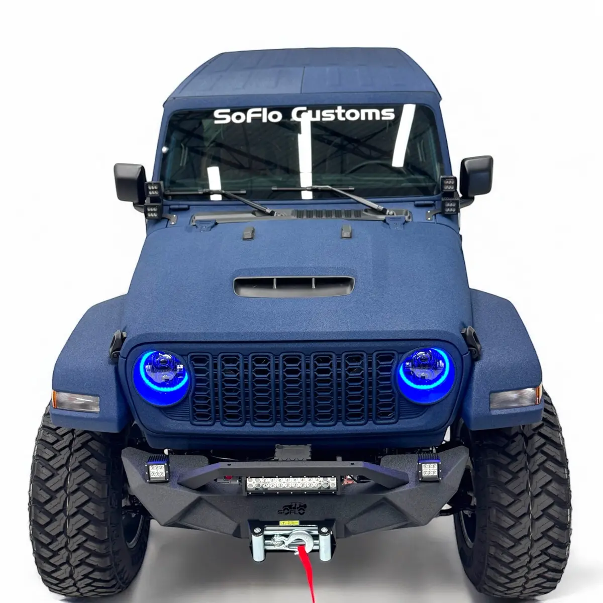 Jeep Wrangler Mojave Style Hood 2018-2026 1