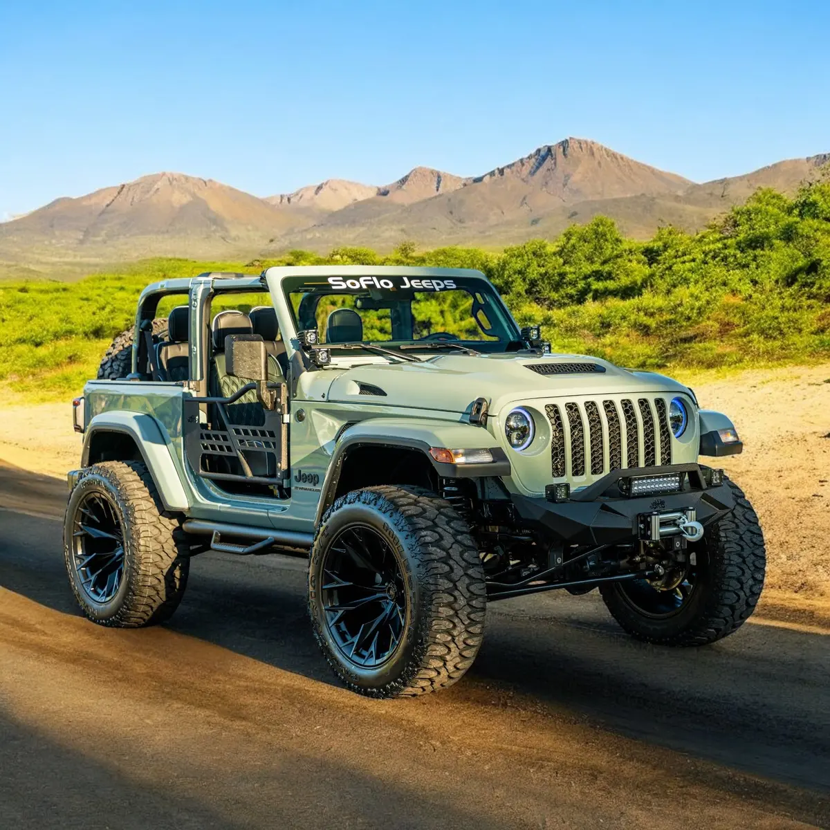 Jeep Wrangler 2Dr Pipe Doors 2018-2026 1