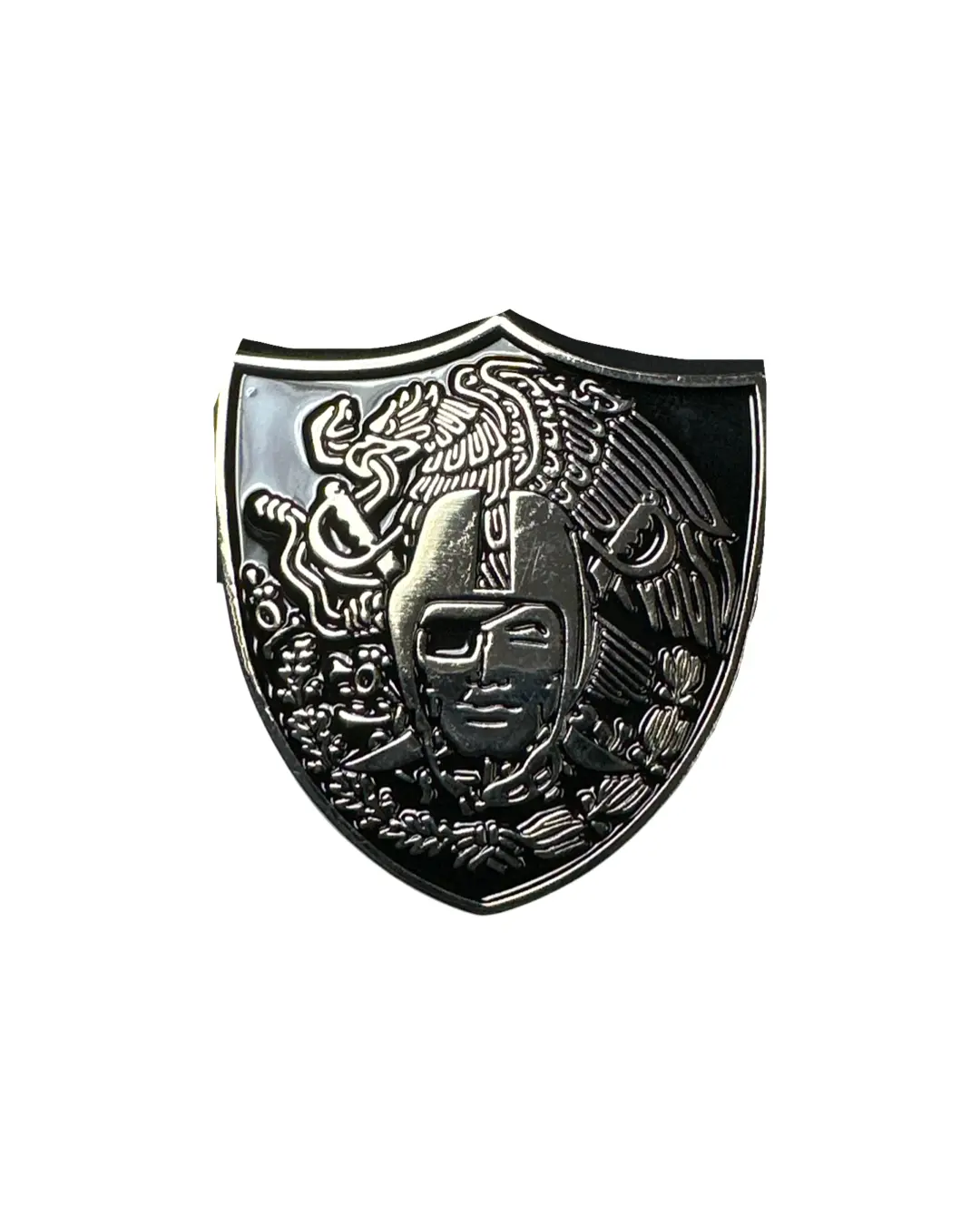 Raiders Shield Mexico Pin 1