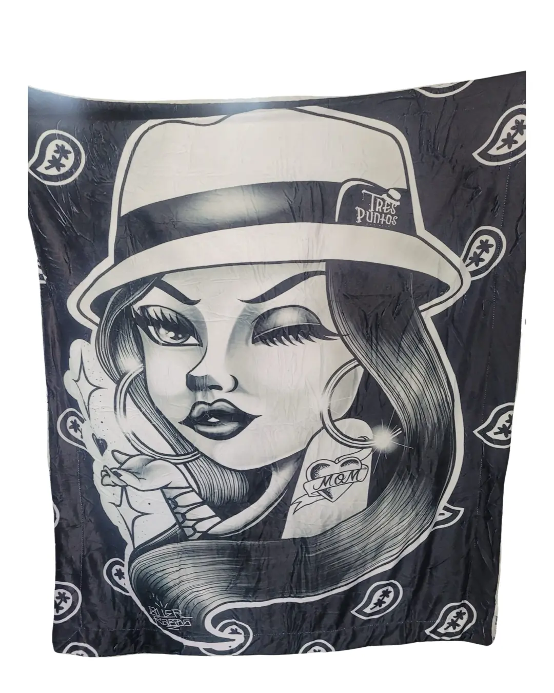 Cholita Tres Puntos Sherpa Blanket 1