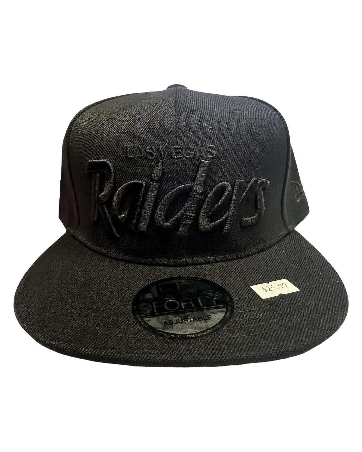 Las Vegas Raiders Black Snapback 1