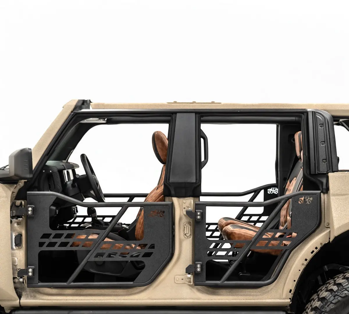 Ford Bronco Pipe Half Doors All Four 2021-2026 1