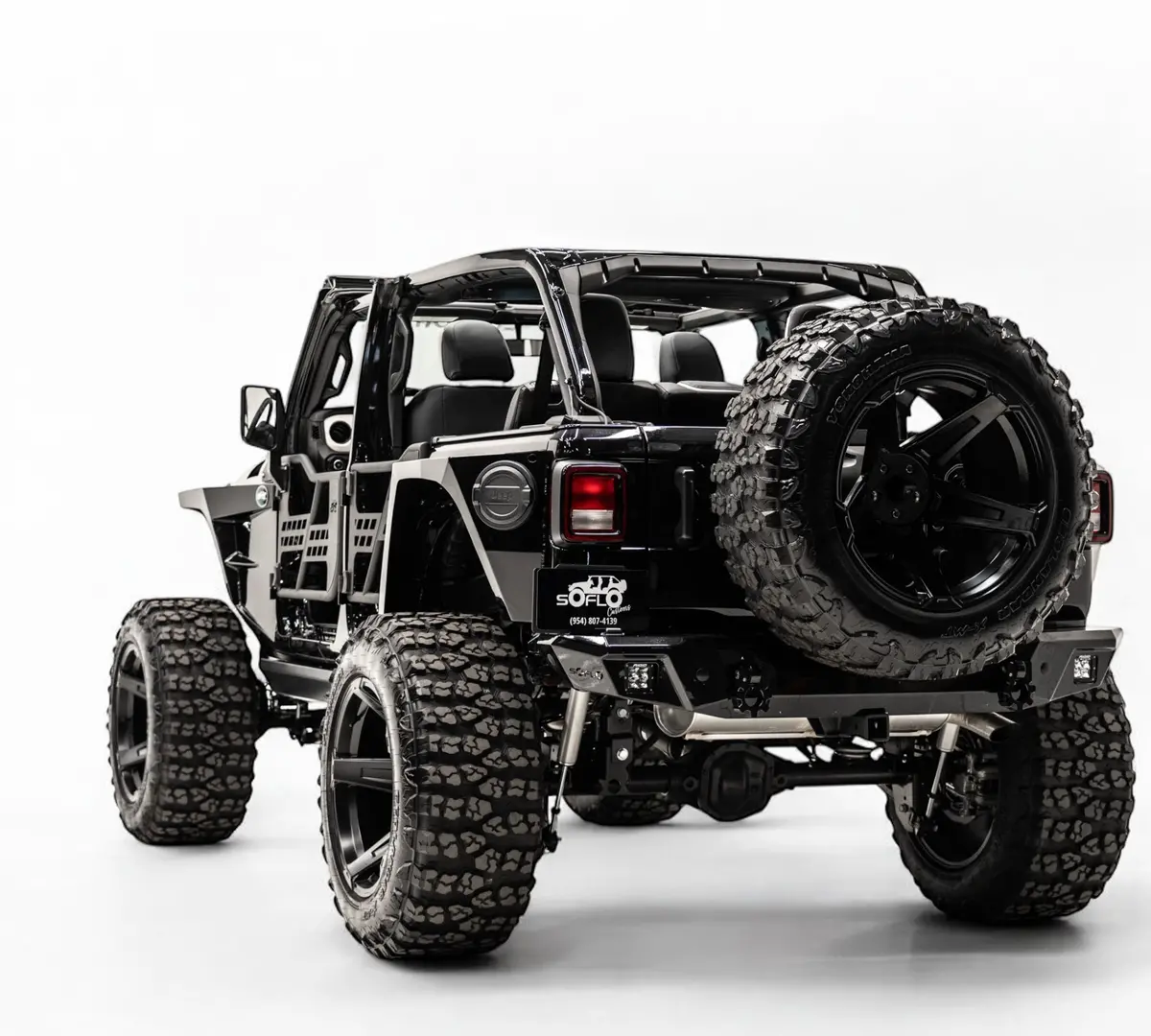 Jeep Wrangler Rear Soflo Sniper Fenders 2018-2026 1
