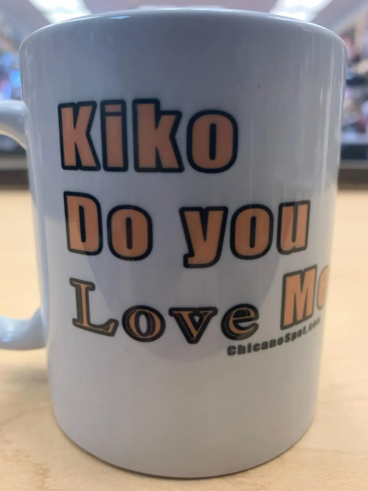 Kiko Do You Love Me Coffee Mug 1