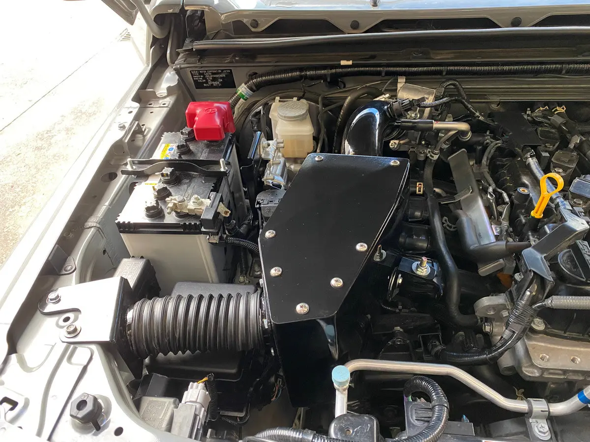 Avo Turboworld Airbox Upgrade Kit With Intake Pipe - Suits Aftermarket Snorkels (Jimny Models 2018-Current Xl 5-Door, Glx & Lite 3-Door) 1