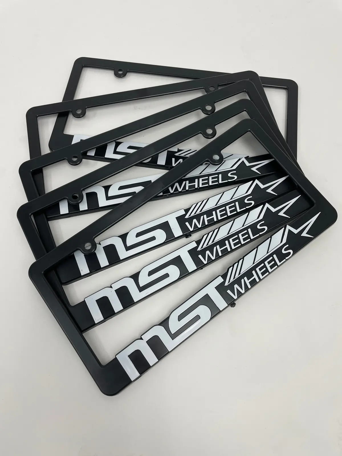 Mst Wheels License Plate Frame 1