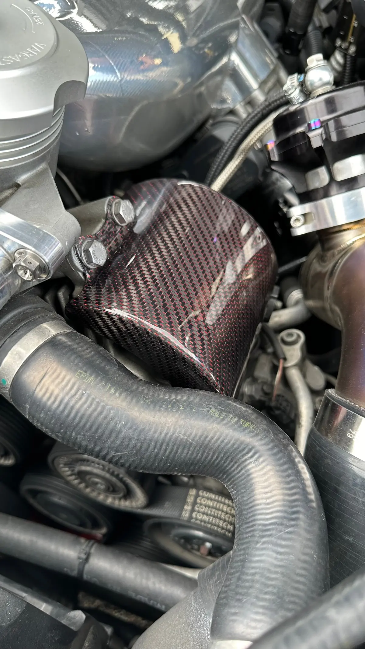 Bmw E-Series N54 Alternator Cover 1