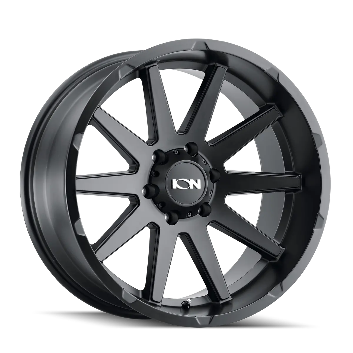 Ion 143 Matte Black 17X9 5-127 -12Mm 71.5Mm 1