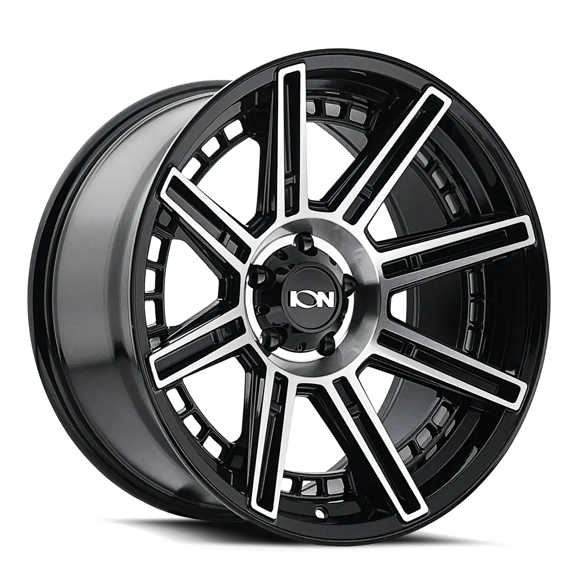 Ion 149 Gloss Black Machined 20X9 5-127 -12Mm 78.1Mm 1