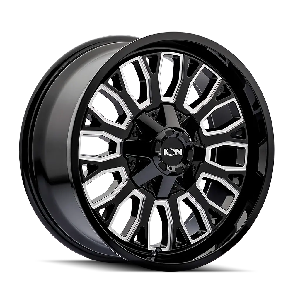 Ion 152 Gloss Black Milled 20X9 5-127/5-139.7 0Mm 87.1Mm 1