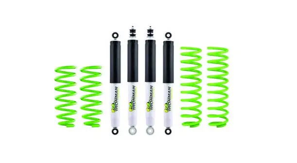 Ironman 4X4 - 50Mm Performance Suspension Lift Kit - Constant Front Load Up To 50Kg's (Jimny Models 2018-Current Glx & Lite 3-Door) 1