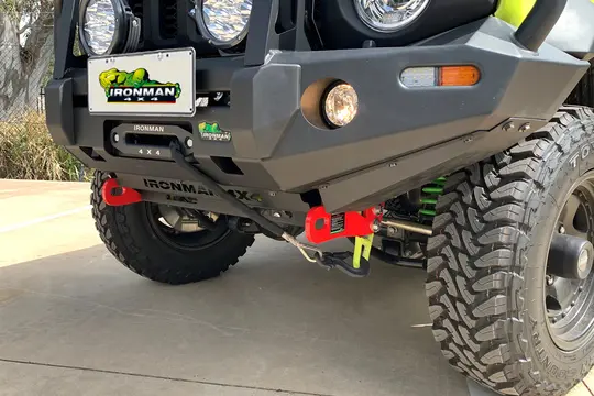Ironman 4X4 Rated Recovery Points - To Suit Ironman Bull Bars Only* (Jimny Models 2018-Current Xl 5-Door, Glx & Lite 3-Door) 1