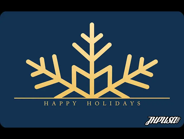 Jhpusa Happy Holidays Snowflake Digital Gift Card 1