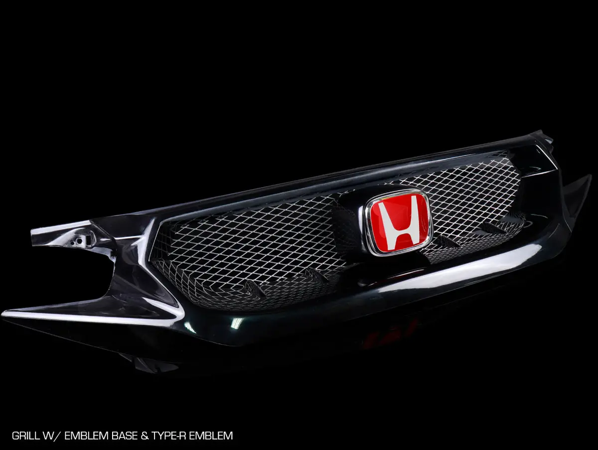 J's Racing Front Sport Grill - 2017-2021 Civic Type-R Fk8 3