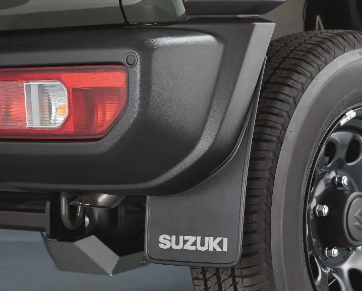 Suzuki Genuine Mud Flaps - Black (Jimny Models 2018-Current Xl 5-Door, Glx & Lite 3-Door) 2